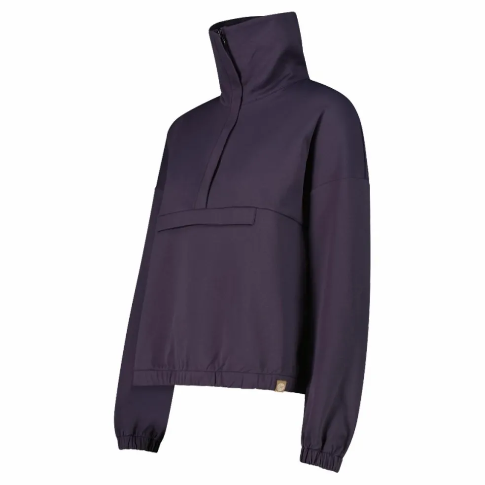 Giacca da donna in tessuto a maglia interlock