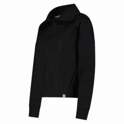 Giacca da donna in tessuto a maglia interlock