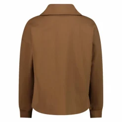 Giacca da donna in tessuto a maglia interlock