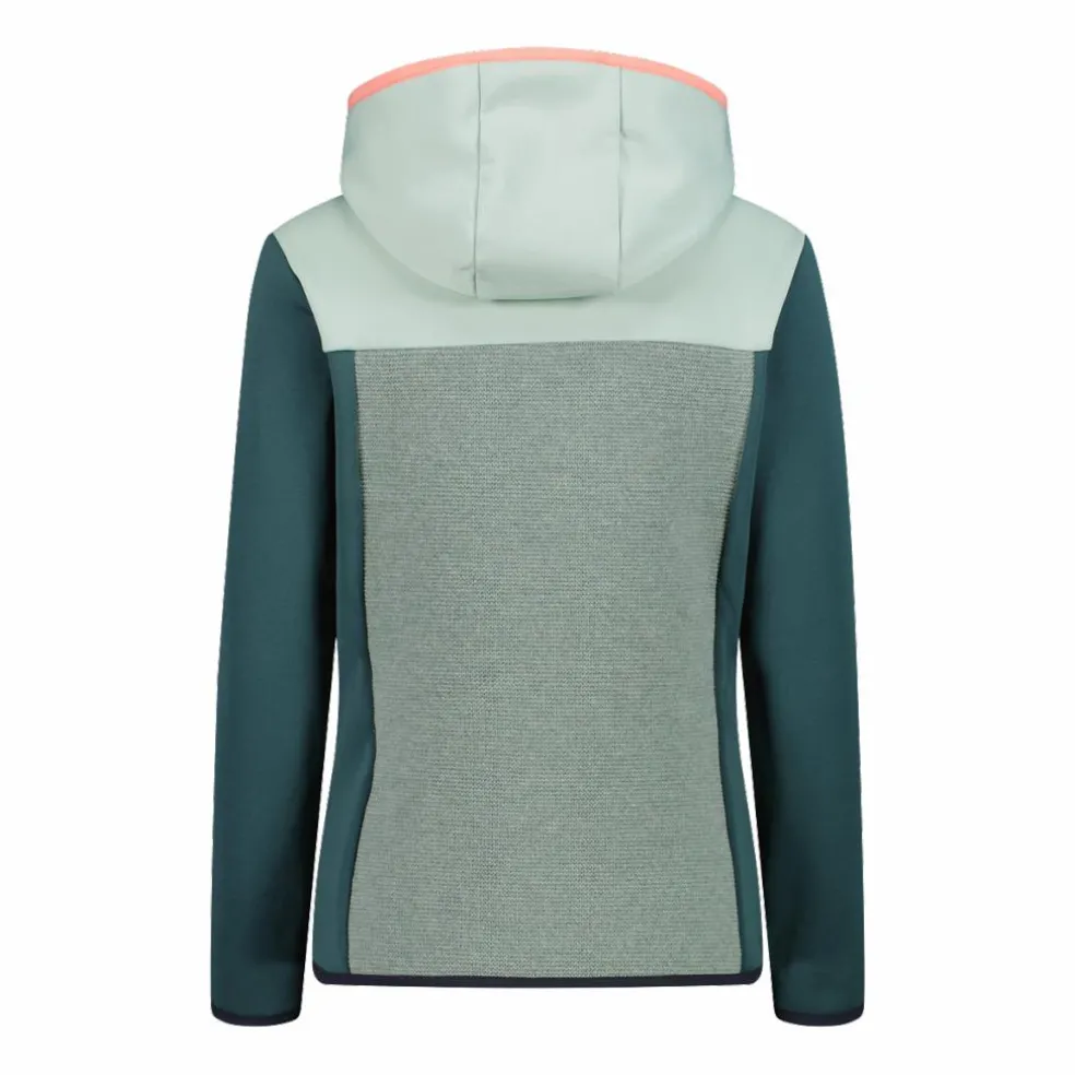 Giacca da Donna Wooltech con cappuccio