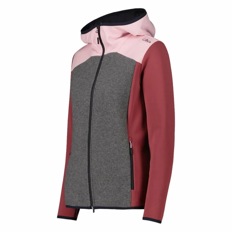Giacca da Donna Wooltech con cappuccio