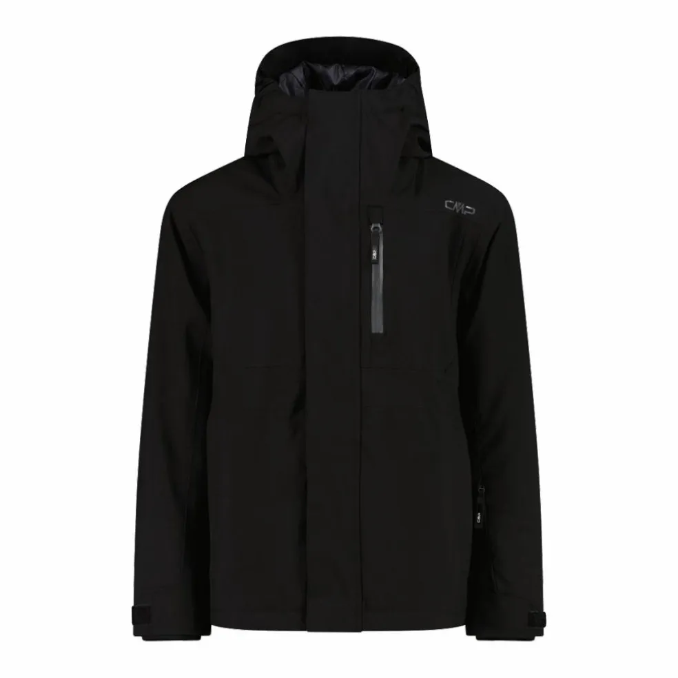 Giacca da sci da bambino con cappuccio