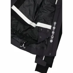 Giacca da sci da donna in 4-way stretch con cappuccio staccabile