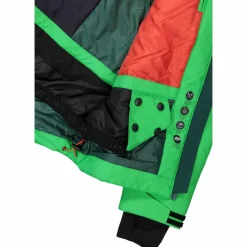 Giacca da sci da uomo in twill con cappuccio