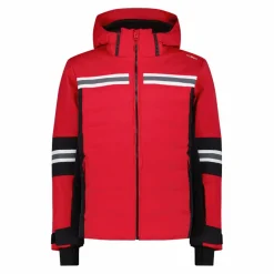 Giacca da sci da uomo in twill con cappuccio 4 way stretch