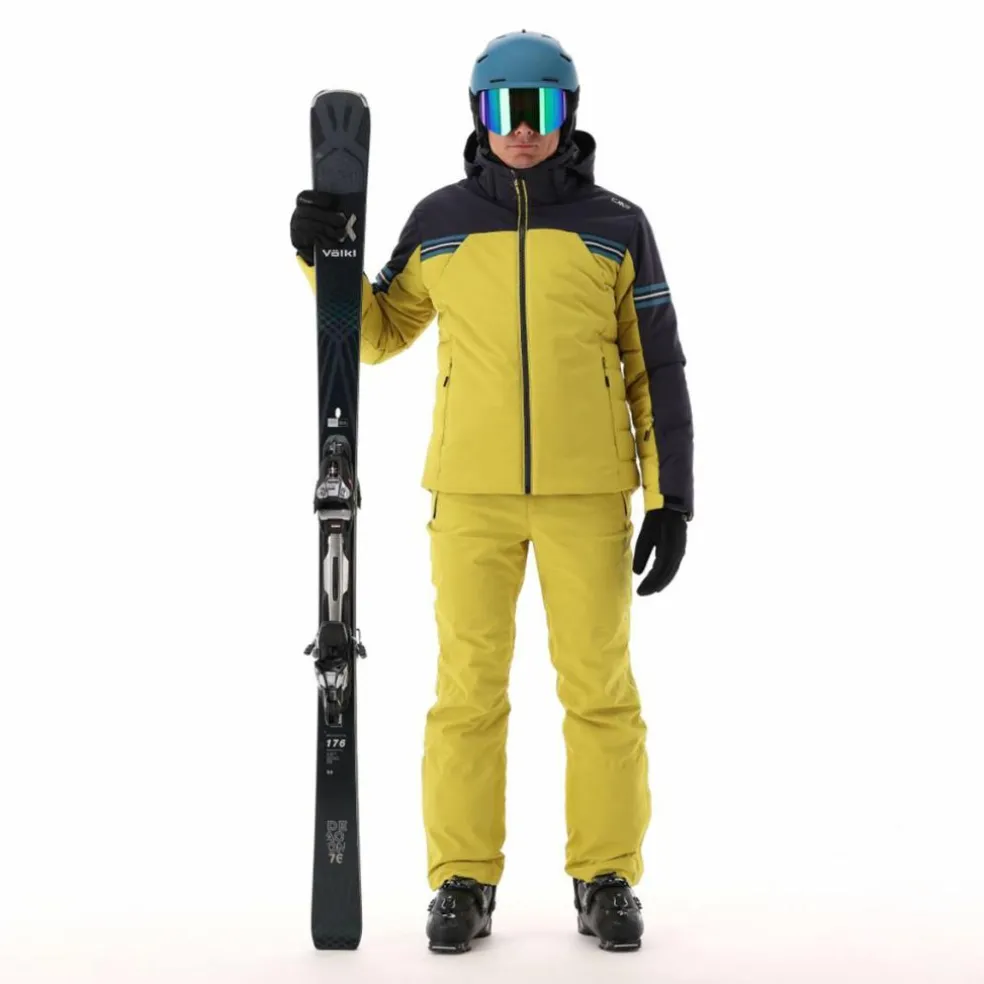 Giacca da sci da uomo in tessuto 4 way stretch
