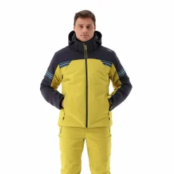 Giacca da sci da uomo in tessuto 4 way stretch