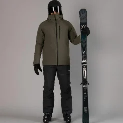Giacca da sci e snowboard da uomo in mechanical stretch loose fit