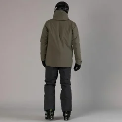 Giacca da sci e snowboard da uomo in mechanical stretch loose fit