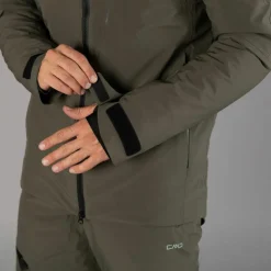 Giacca da sci e snowboard da uomo in mechanical stretch loose fit