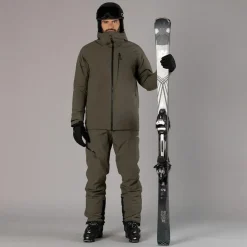 Giacca da sci e snowboard da uomo in mechanical stretch loose fit