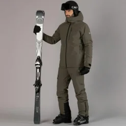 Giacca da sci e snowboard da uomo in mechanical stretch loose fit