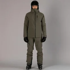 Giacca da sci e snowboard da uomo in mechanical stretch loose fit