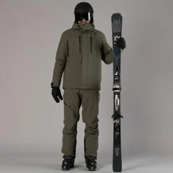 Giacca da sci e snowboard da uomo in mechanical stretch loose fit