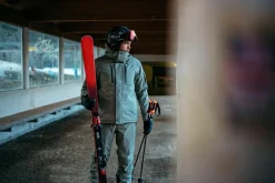 Giacca da sci e snowboard da uomo in mechanical stretch loose fit