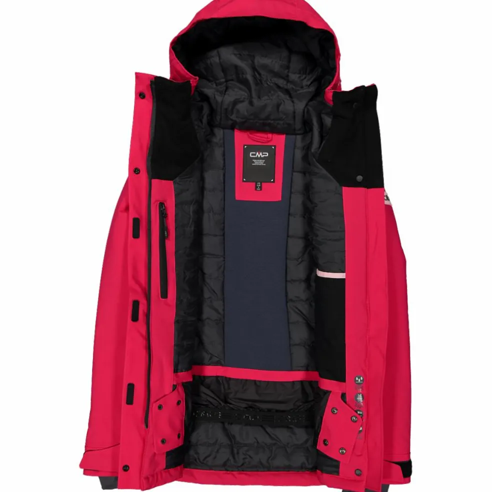 Giacca da sci e snowboard da donna in mechanical stretch loose fit