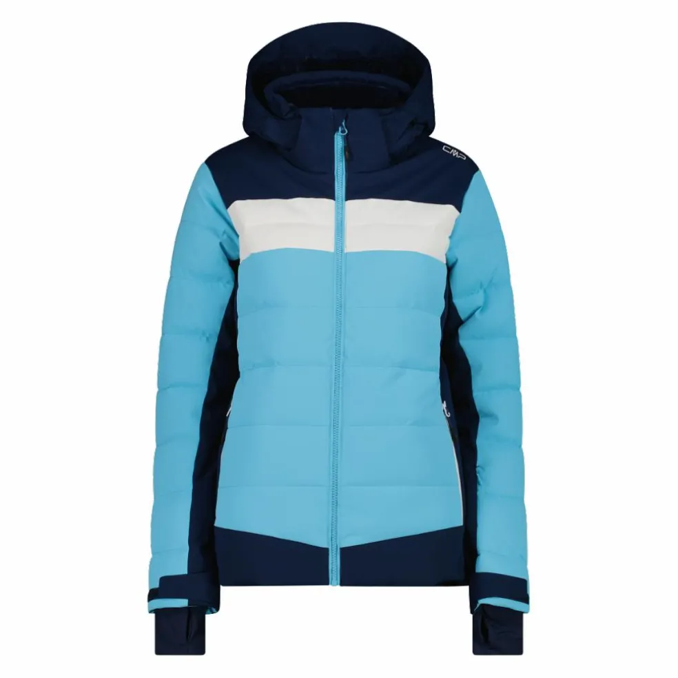 Giacca da sci in mechanical stretch da donna