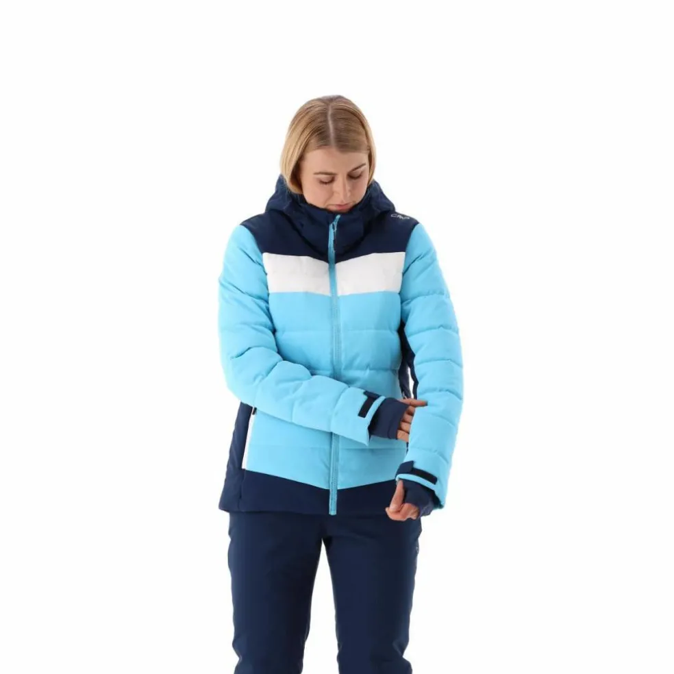 Giacca da sci in mechanical stretch da donna