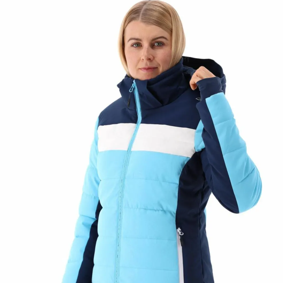 Giacca da sci in mechanical stretch da donna
