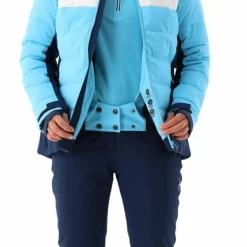 Giacca da sci in mechanical stretch da donna