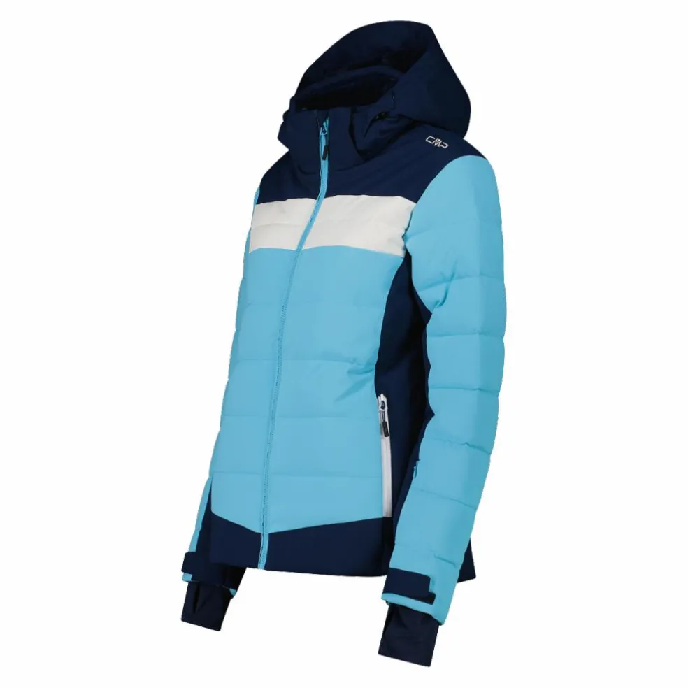Giacca da sci in mechanical stretch da donna