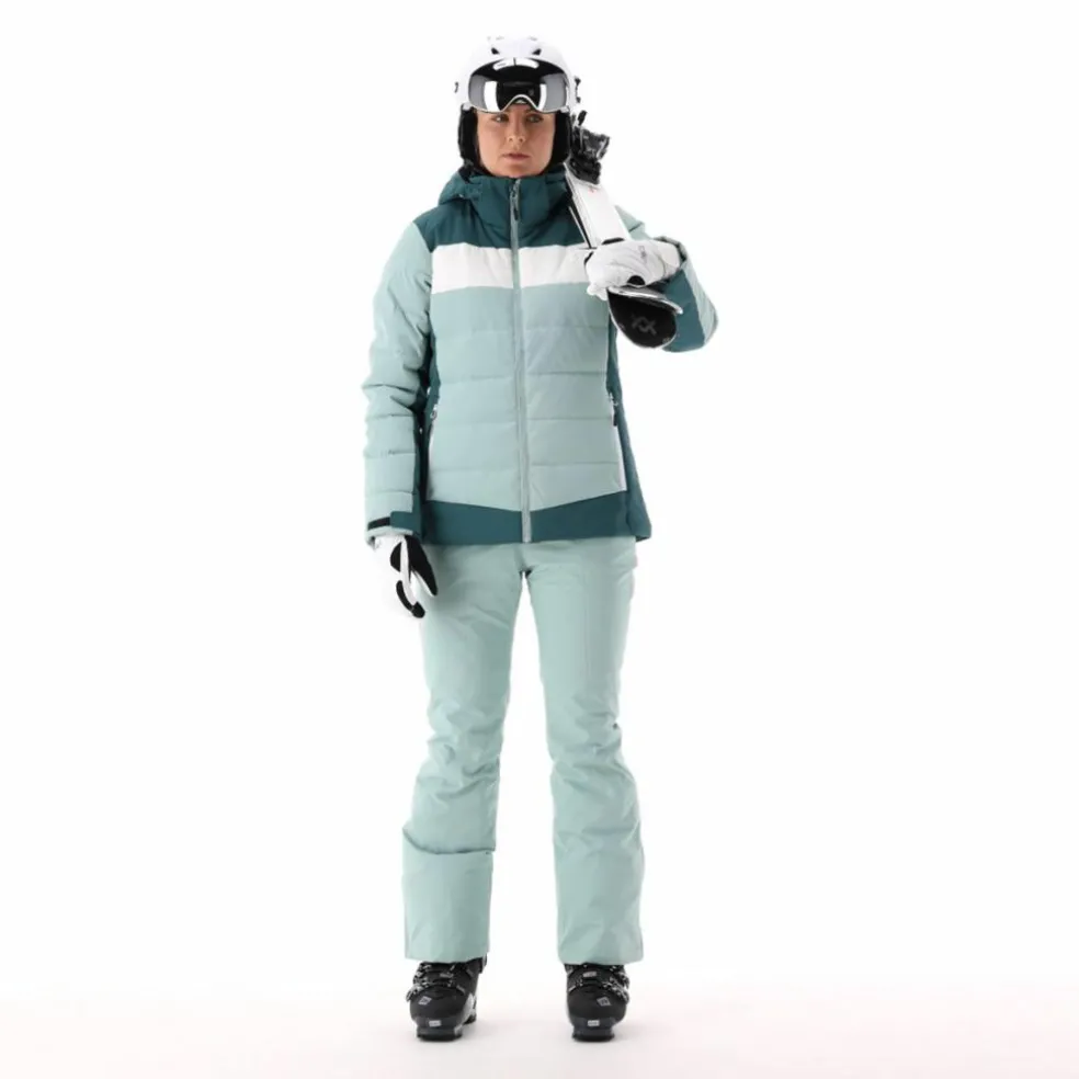 Giacca da sci in mechanical stretch da donna