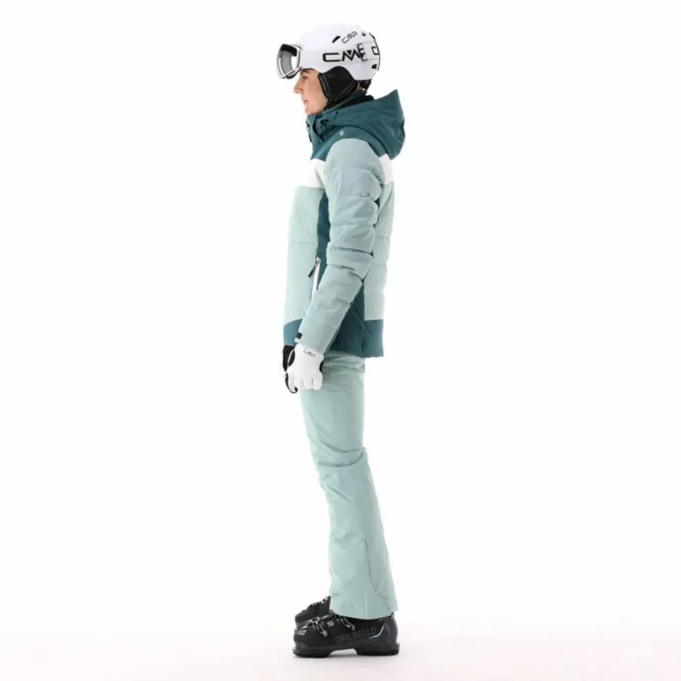Giacca da sci in mechanical stretch da donna