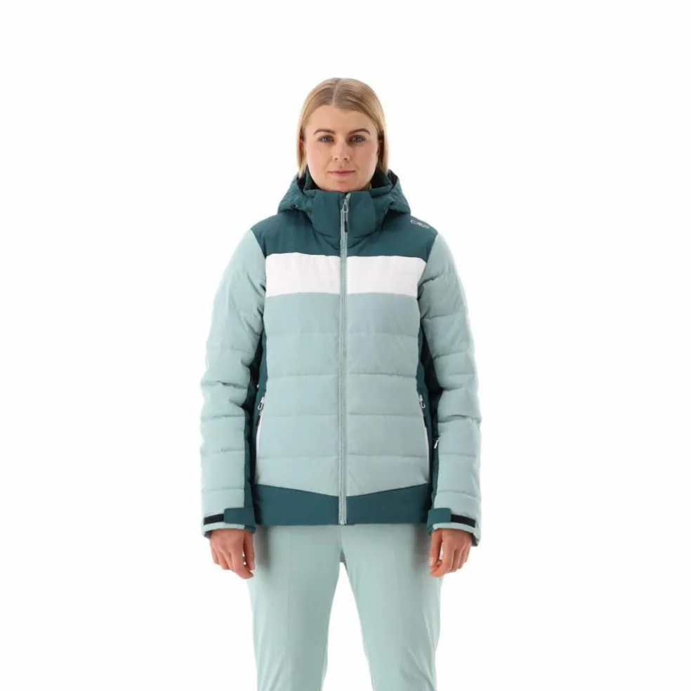 Giacca da sci in mechanical stretch da donna