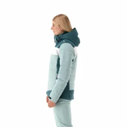 Giacca da sci in mechanical stretch da donna
