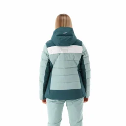 Giacca da sci in mechanical stretch da donna