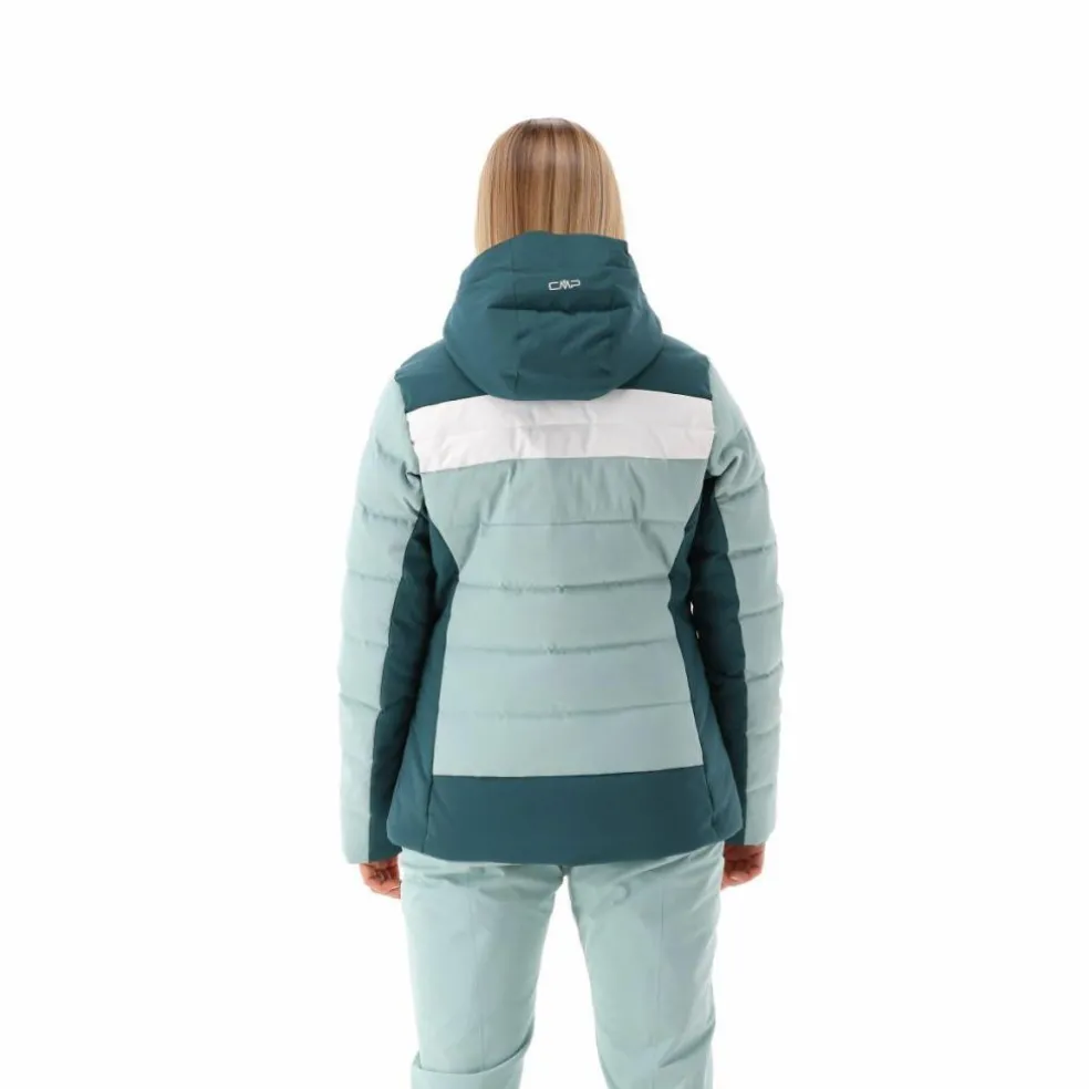 Giacca da sci in mechanical stretch da donna