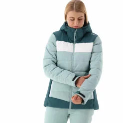 Giacca da sci in mechanical stretch da donna