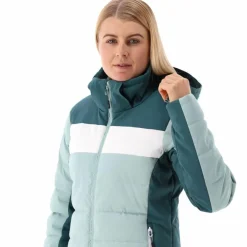 Giacca da sci in mechanical stretch da donna