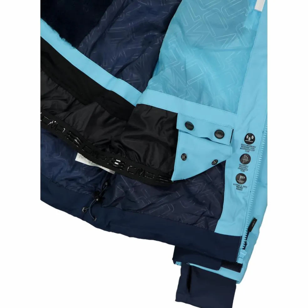 Giacca da sci in mechanical stretch da donna