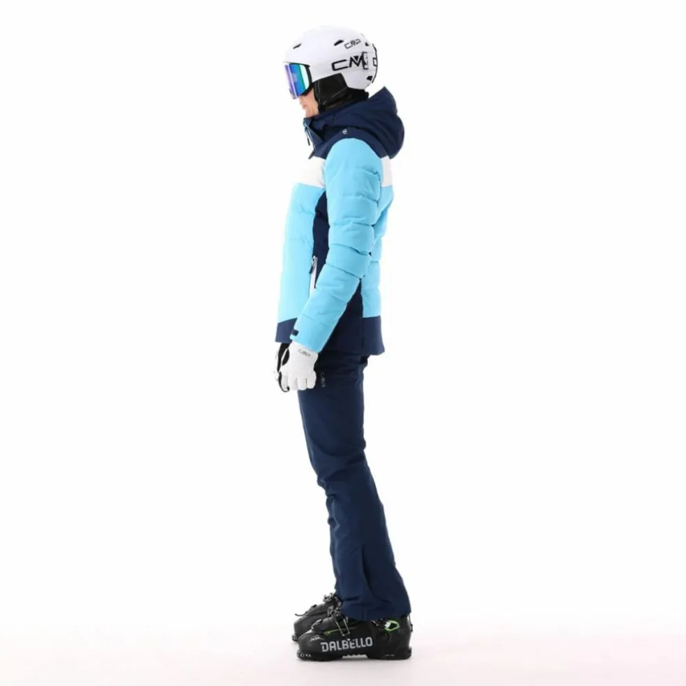 Giacca da sci in mechanical stretch da donna