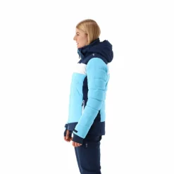 Giacca da sci in mechanical stretch da donna