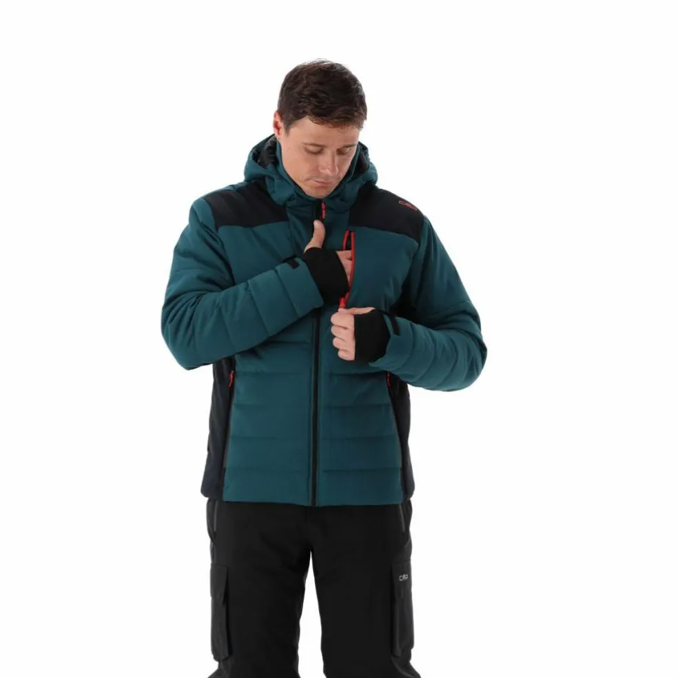 Giacca da sci in mechanical stretch da uomo