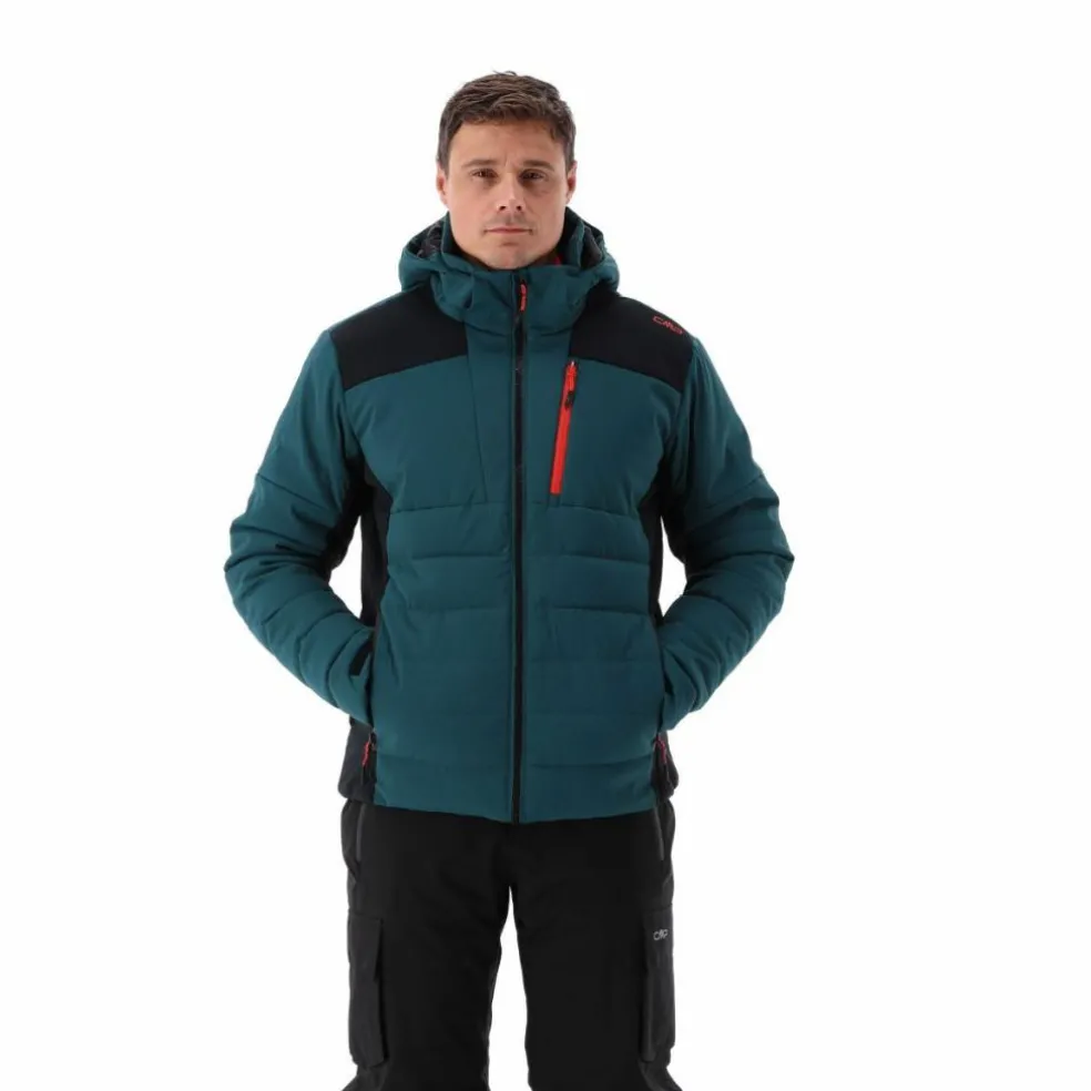 Giacca da sci in mechanical stretch da uomo