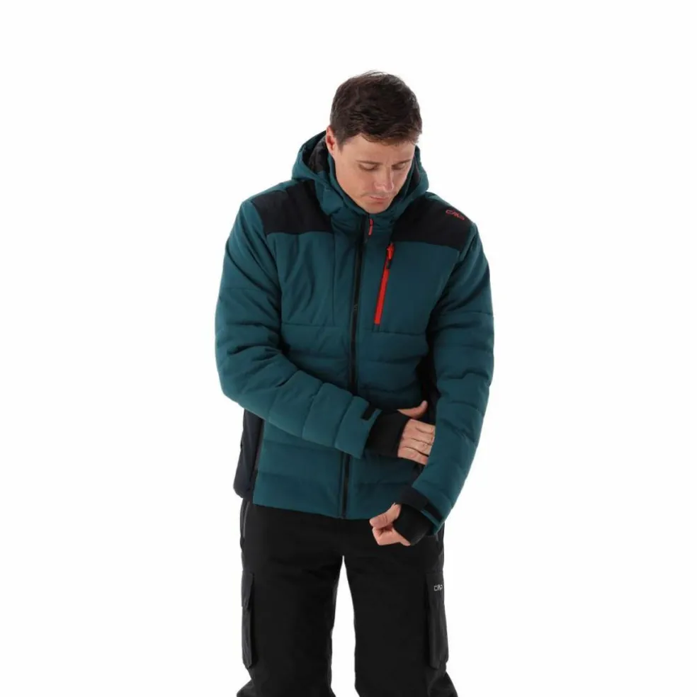 Giacca da sci in mechanical stretch da uomo