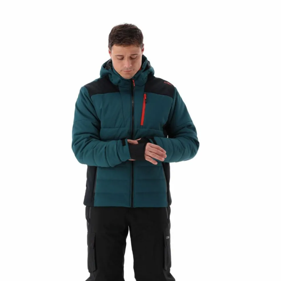 Giacca da sci in mechanical stretch da uomo
