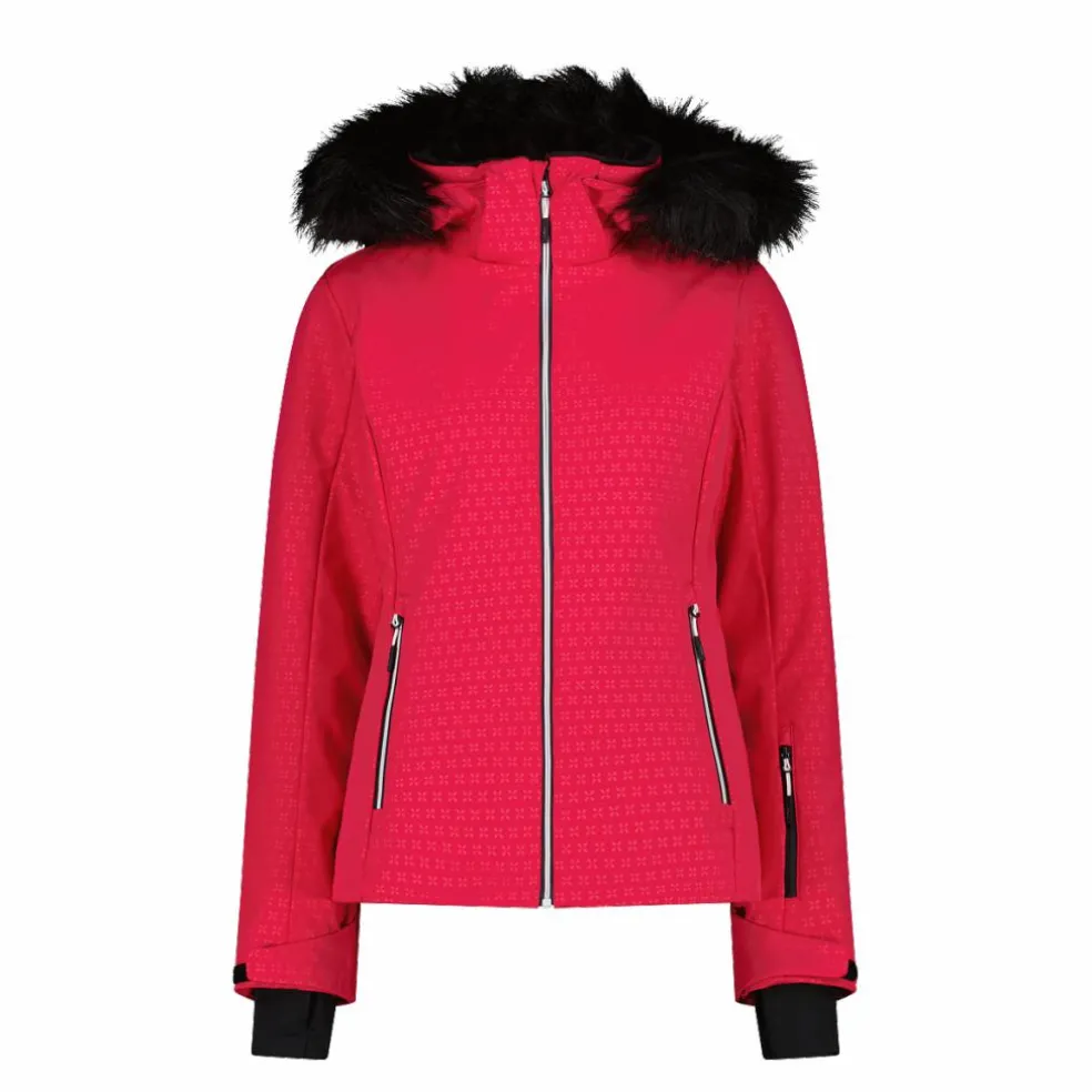 Giacca da sci in softshell da donna