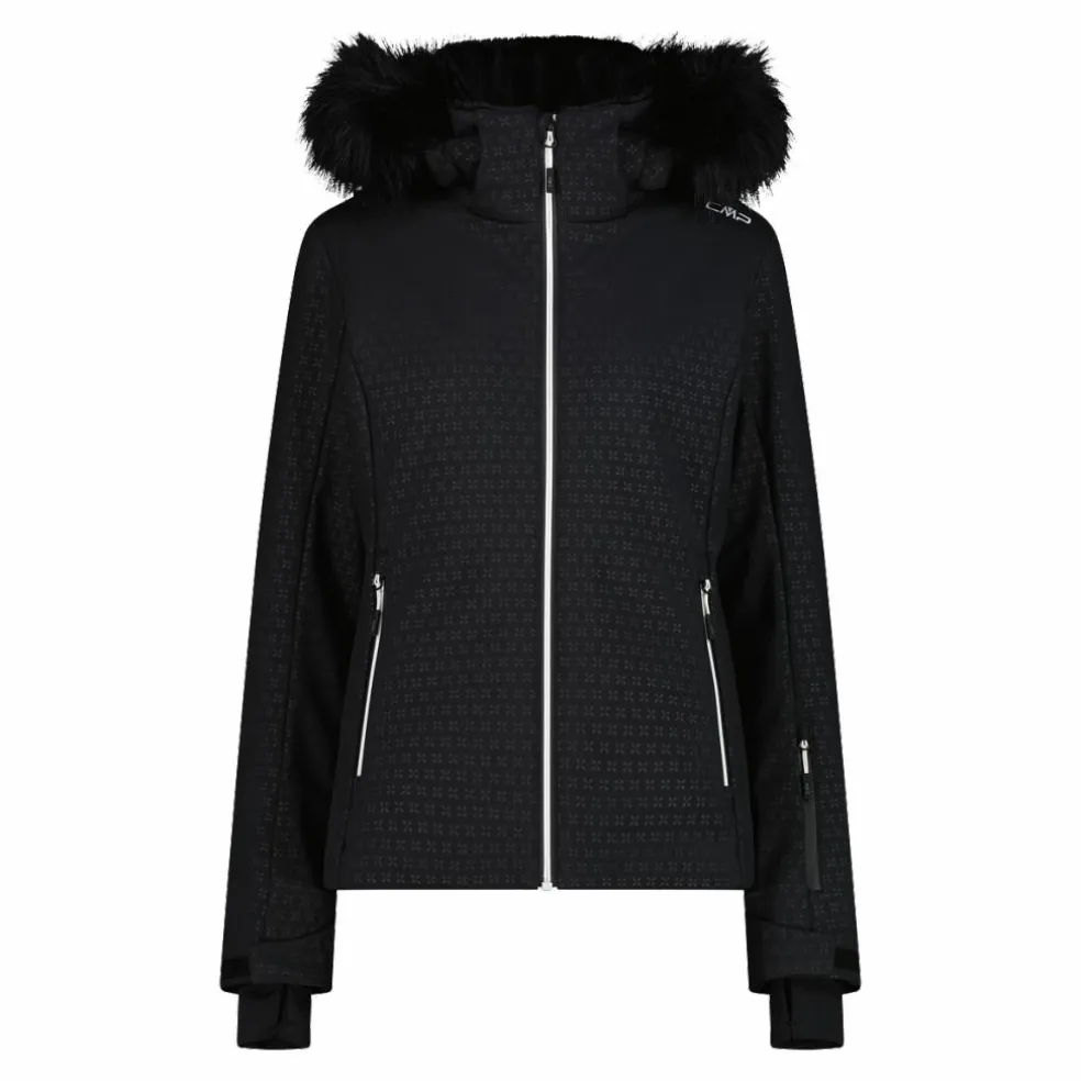 Giacca da sci in softshell da donna
