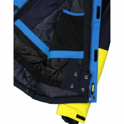 Giacca da sci in twill da bambino con cappuccio