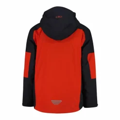 Giacca da sci in twill da bambino con cappuccio