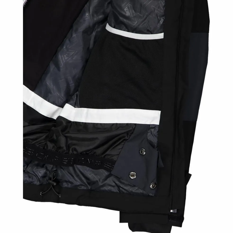 Giacca da sci in twill da bambino con cappuccio