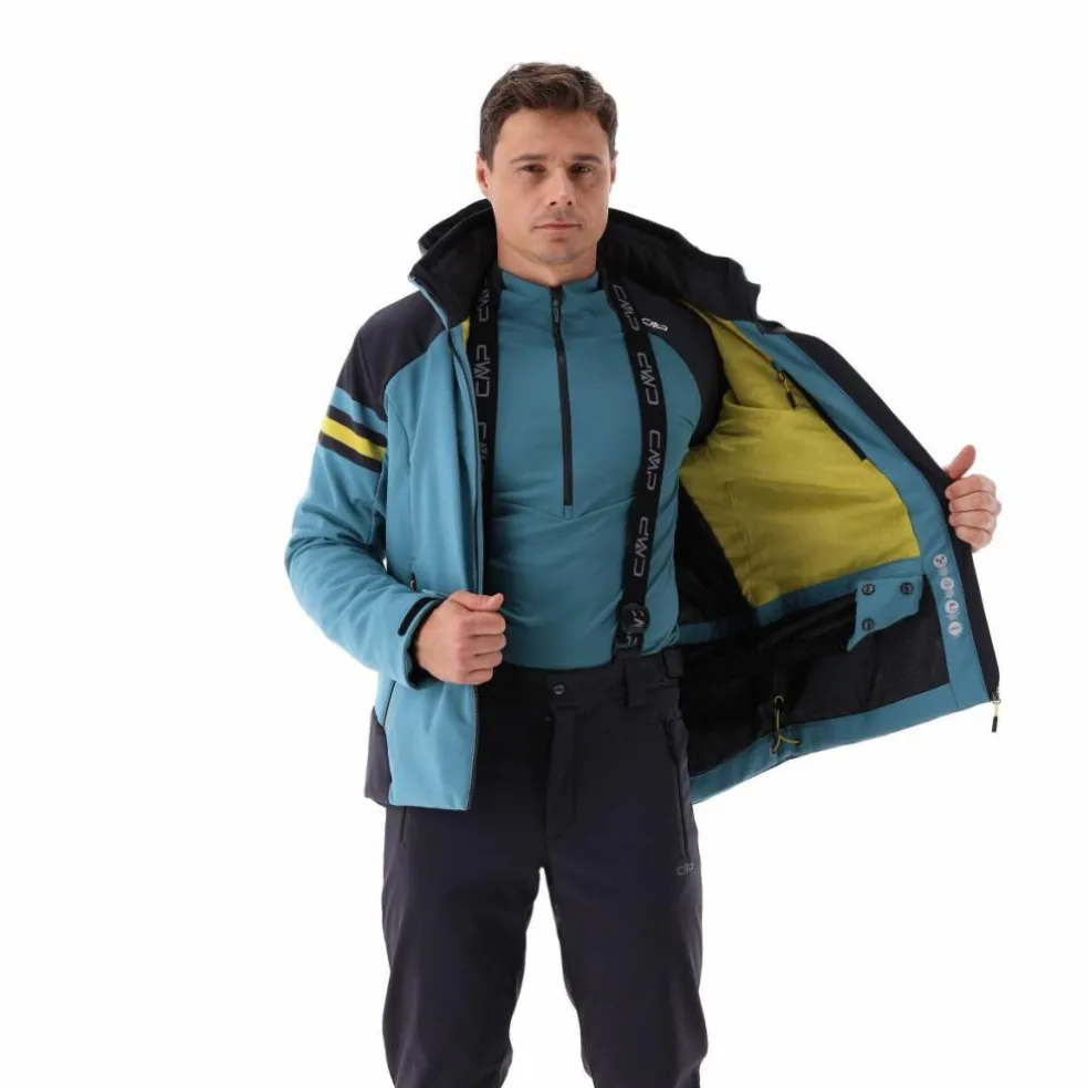 Giacca da sci in twill da uomo