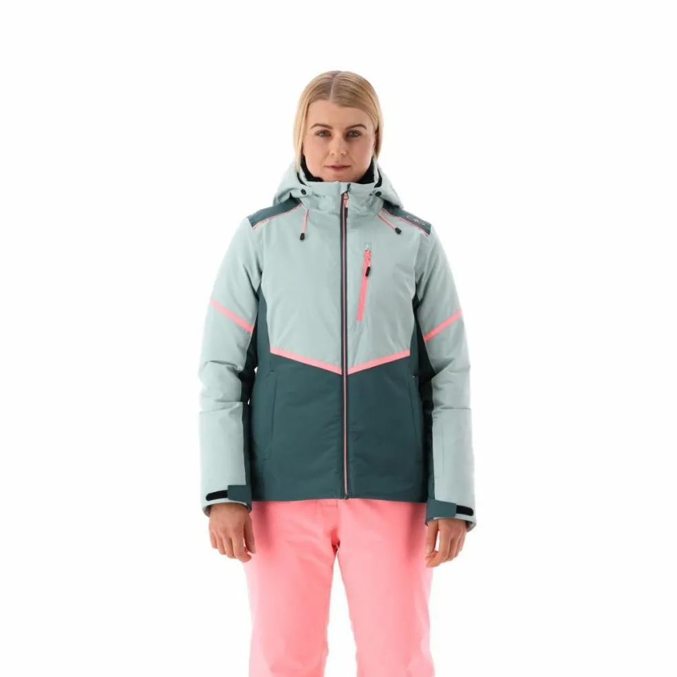 Giacca da sci in twill da donna