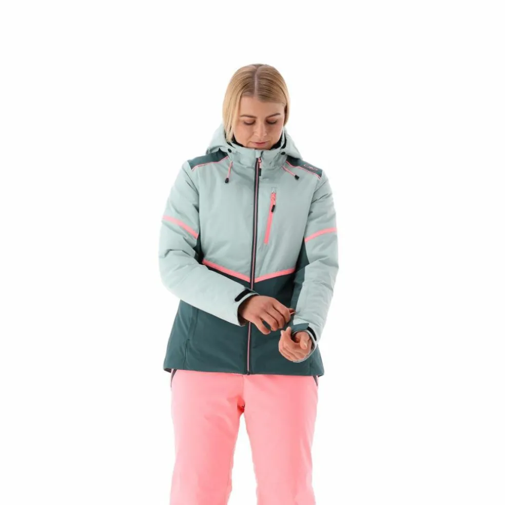 Giacca da sci in twill da donna