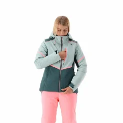 Giacca da sci in twill da donna