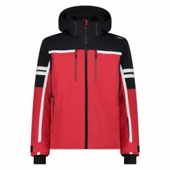Giacca da sci in twill elasticizzato da uomo
